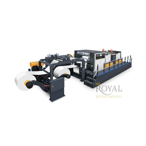RYS çift sarmal rulo 1 rulo sac kesme makinesi yüksek hızlı kesiciler ile kağıt kesme makinesi - Product Image 1