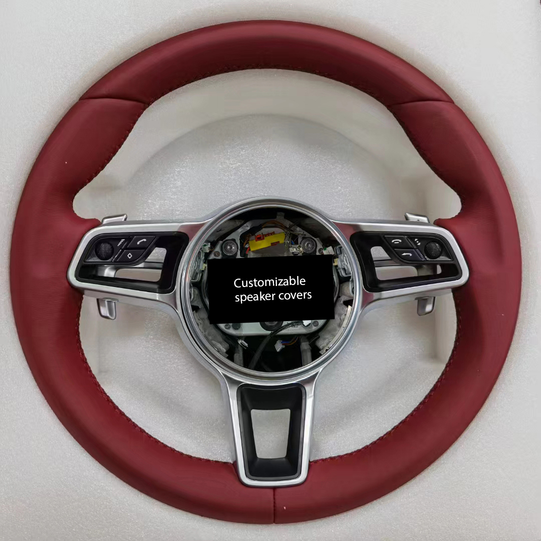 Red steering wheel