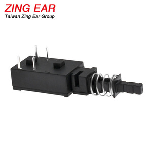 Zing Ear PB-02 6A 125/250VAC 25T85 2P1T 1P1T 2P2T1P2Tスペアパーツキーボードプッシュボタンレンジフードスイッチ - Product Image 6