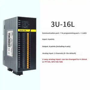 Scheda industriale programmabile con controller plc compatibile con mitMitsubishi fx3u con uscita analogica a impulsi 100K 3U-16 - Product Image 2