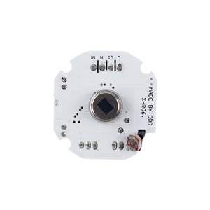 Mini interruptor de luz LED pequeño AC110V 220V con sonda integrada de retardo de tiempo ajustable, SONDA DE Sensor de movimiento infrarrojo PIR