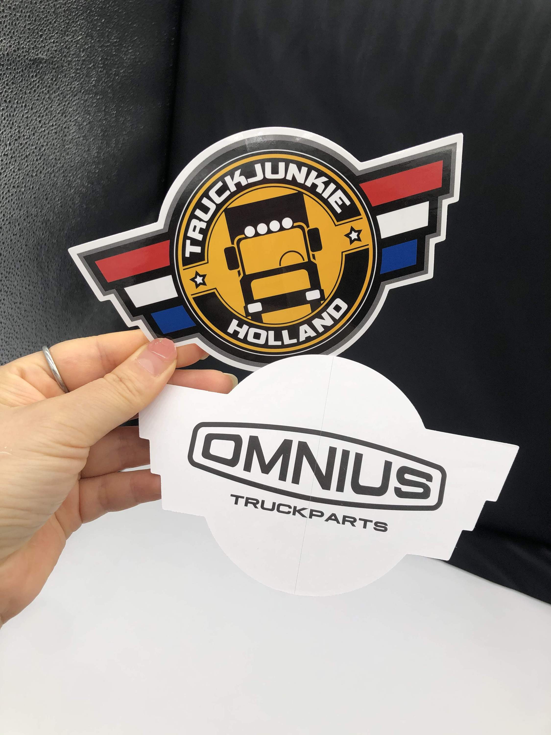 Custom stickers with back side printing example 09 09