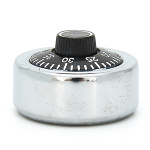 Stainless Steel Round Dial <strong>Secure</strong> Lock Silver Zinc Alloy Digit Combination <strong>Code</strong> Safe With Padlock - Product Image 4