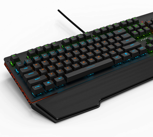 Teclado mecánico con cable de 104 teclas de alto rendimiento con Anti-Ghosting - Product Image 1