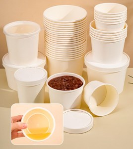 Boba çevre dostu ve Virtuous için özel Logo 100% Compostable biyobozunur tek duvarlı kağıt bardak Pla Pappbecher erdemleri - Product Image 3