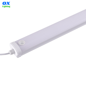 传感器发光二极管三防灯18w 36w室外IP65可链接夹具车间车库地铁蒸汽4英尺发光二极管三防管灯 - Product Image 1