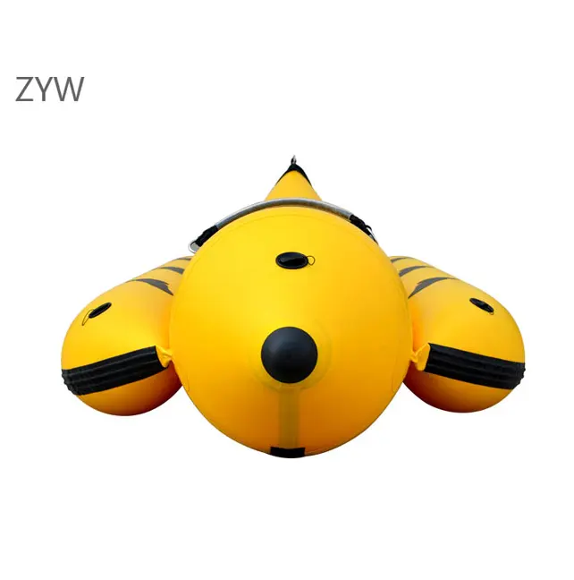 Zhaomarine manufacture direct-sale inflatable water play equipment cheap inflatable fly fish banana boat