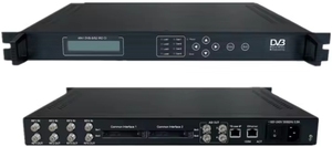 Radyo TV yayın ekipmanları 4 kanal DVB S ve DVB S2 ASI IP IRD CI - Product Image 5