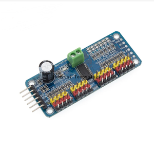PCA9685 16 kanallı 12 Bit PWM Servo kalkanı sürücü arabirim modülü IIC mgraspberry MG995 Servo sürücü panosu ahududu Pi için
