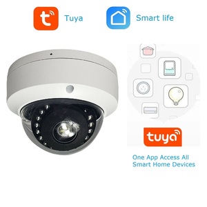 Tuya akıllı HD güvenlik kamerası WiFi Dome IP kamera kablosuz ev gözetim sistemi iki yönlü ses hareket algılama kamerası - Product Image 3