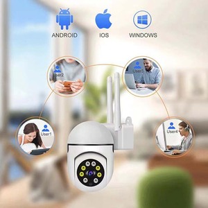 A7 720P แอป V720 PTZ กล้องรักษาความปลอดภัยบ้าน WIFI พร้อมระบบเสียง2ทางกล้อง2.4G Hz กลางคืน - Product Image 6
