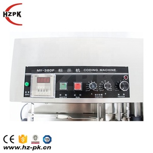HZPK MY-380F Eisen Edelstahl Produktion-Datum Charge Keine. papier Kunststoff Tasche Codierung Kennzeichnung Druck Maschine ex-fabrik preis - Product Image 5
