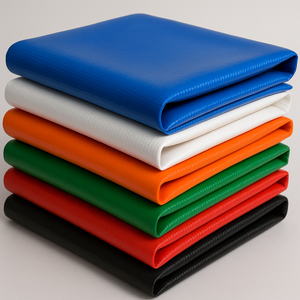 Endüstriyel güvenlik koruması için yangın geciktirici PVC branda alev dayanıklı kumaş ağır kaplı vinil levha - Product Image 2