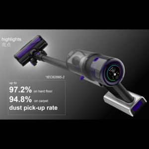 Máy hút bụi không dây sạc pin, tự làm sạch, công suất 650W, lực hút 35KPA, đa chức năng, sản xuất bởi nhà máy OEM. - Product Image 3
