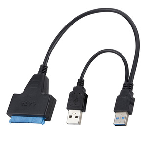 SATA至USB 3.0 2.0易驱电缆USB 3.0至Sata III硬盘适配器外部2.5英寸硬盘固态硬盘适配器 - Product Image 1