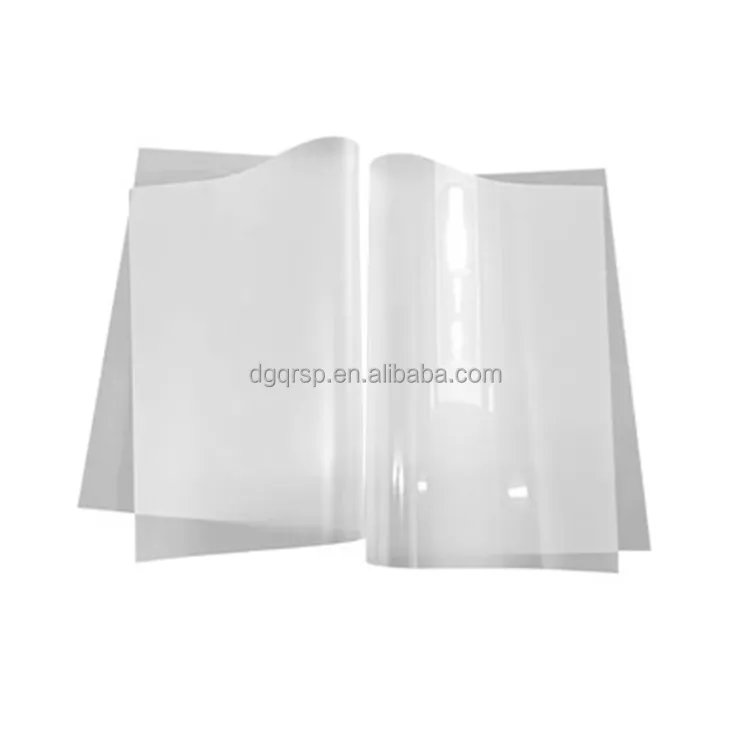 Folhas de filme de transferência térmica PET DTF A3 A4 para impressão de roupas de camisetas