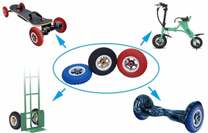 SUNMATE 8 นิ้ว สมาร์ทบาลานซ์โฮเวอร์วีล ดีไซน์ใหม่ สเก็ตบอร์ดไฟฟ้าสี่ล้อ พร้อมอะไหล่สกู๊ตเตอร์ - Product Image 5