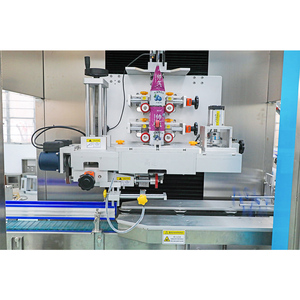 Автоматическая бутылка для воды аэрозоль может средства ухода за кожей крышка трамбовки ПВХ термоусадочная этикетировочная машина - Product Image 2