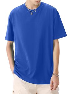 Camiseta deportiva de gran tamaño Unisex para hombre, Camisetas básicas gráficas de manga corta con cuello redondo en blanco, verde claro, gris oscuro, para trabajo físico - Product Image 5