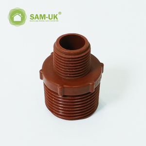 3/4&quot;x1/2&quot;-1&quot;x3/4&quot; PP Male <strong>Reducer</strong> 3/4''*1/2'' Free Sample Red Brown a Factory Laboratory in China - Product Image 6