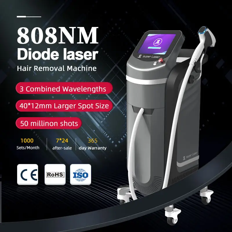 Lazer medic diyot epilasyon makinesi spa depilacion lazer cilt diyot lazer epilasyon 808nm fiyat düşük kalite yüksek