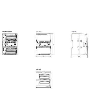 SIMATIC S7-1200デジタルI/O SM 1223デジタル入出力モジュール6ES7223-1PL32-0XB0 - Product Image 3