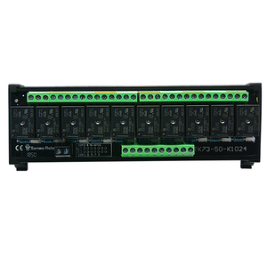 10チャンネルリレーメーカーモジュールjs1-() VDC DC出力制御増幅ボードLEDランプ付きカスタマイズ可能 - Product Image 2