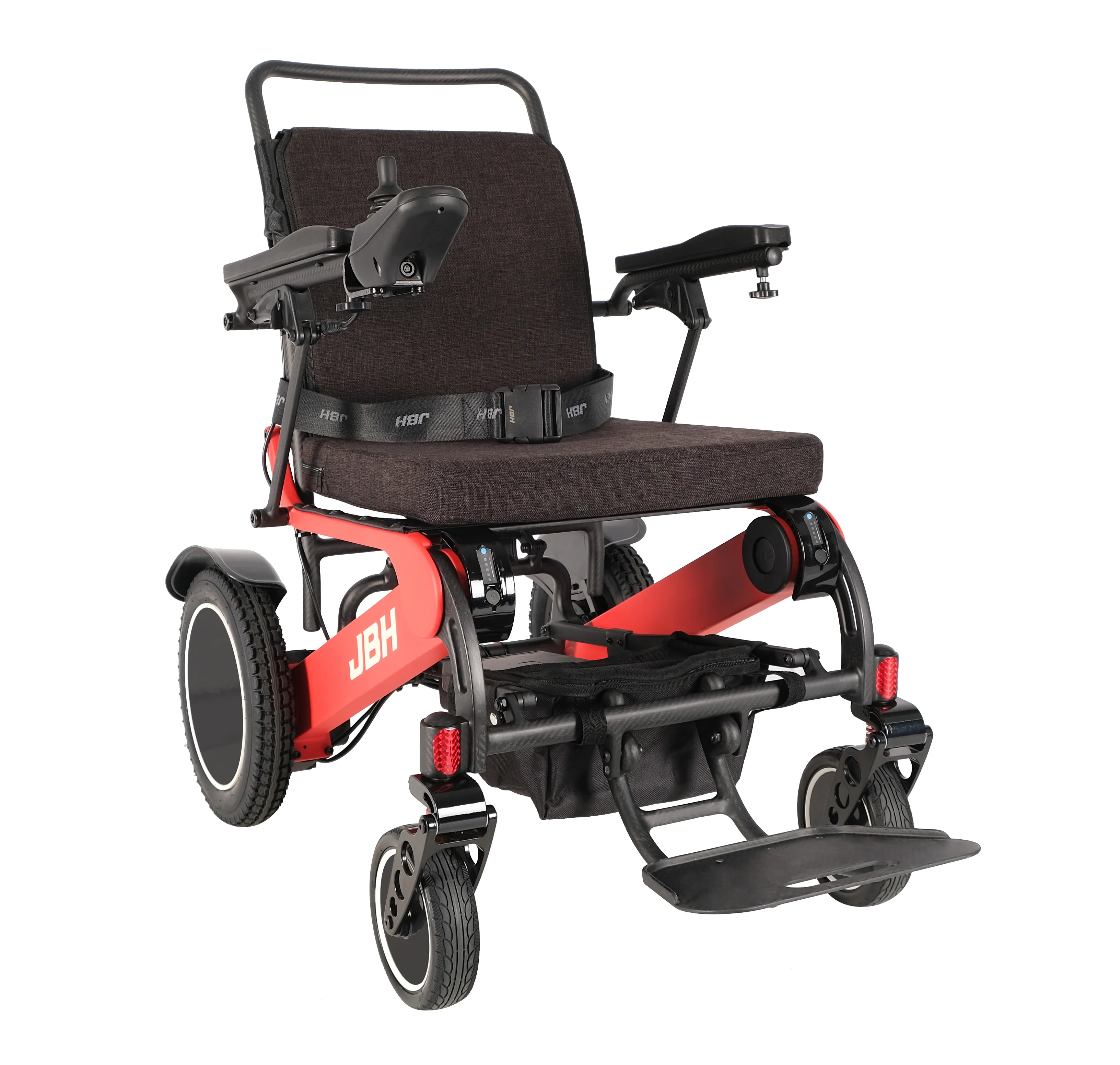 Rollstuhl motor Elektro rollstühle zum Verkauf Lithium batterie Klapp 24V Rehabilitation therapie liefert Kohle faser 8 20km