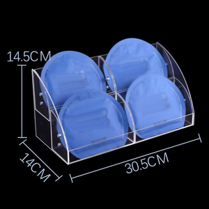 <strong>Customized</strong> Acrylic Box Wholesale Multi-layer Transparent for Cosmetics Tea Storage Box Acrylic Facial Mask <strong>Display</strong> <strong>Frame</strong> - Product Image 6