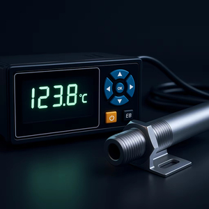 Transmisor láser de salida 4-20ma RS485 Controlador de sensor de temperatura infrarrojo sin contacto - Product Image 1