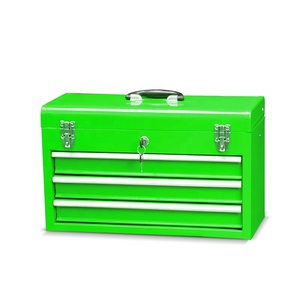 综合系列配件双壁建筑3抽屉金属工具箱带工具 - Product Image 5