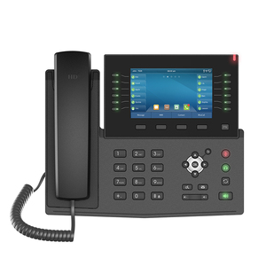 Teléfono IP empresarial 5 pulgadas LCD HD Audio VoIP Walkie Talkie con sistema de intercomunicación de red - Product Image 1