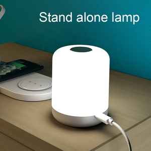 Çok cihazlı ayarlanabilir ışık tipi C masaüstü için 5-in-1 kablosuz şarj cihazı masa lambası hızlı şarj istasyonu - Product Image 6