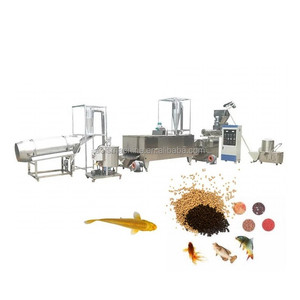 Piccola 220V pesce pollo maiale pollame mangime per animali pellet macchine per la lavorazione Floating fish mangime linea di produzione