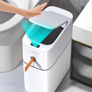 JOYBOS akıllı çöp kutuları dikdörtgen mini indüksiyon çöp kutusu sensör otomatik çöp kutusu toptan ile wastebin serin olabilir - Product Image 1