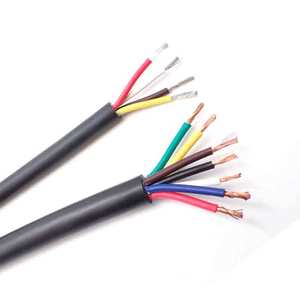 Toptan kablo 0.14x4 Liyy PVC kılıf çok iletken tel 3 4 5 6 7 maça telleri 0.3 0.5 0.75 1 mm esnek kontrol kablosu - Product Image 1