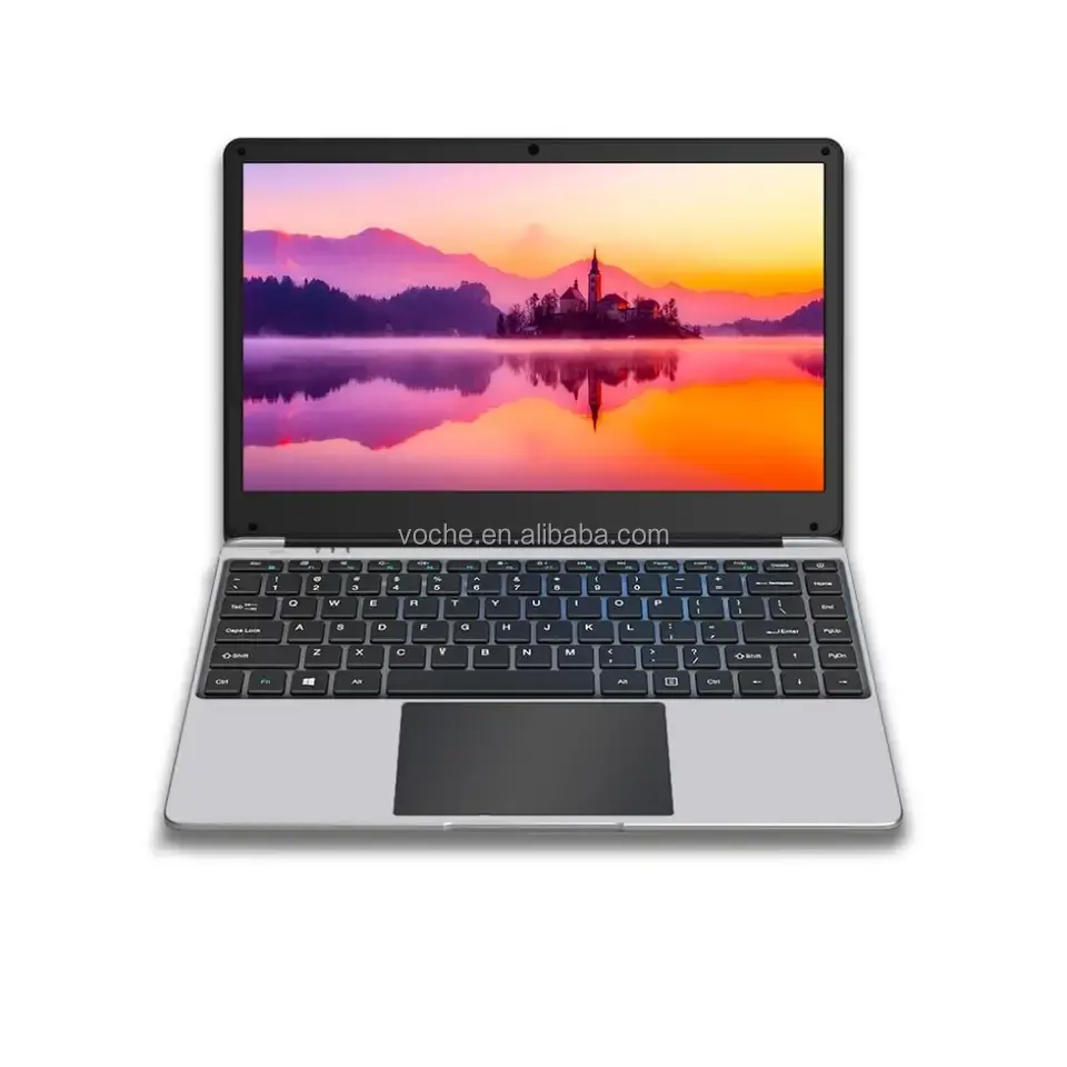 Computadoras portátiles con pantalla táctil Top Fashion New Business y Home a bajo precio para estudiantes Modelo 14,1 pulgadas Plástico SSD Windows 10 IPS Intel