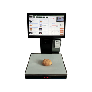 30kg di bilancia bilancia a doppio Display Touch Screen con ricevuta di codice a barre stampante PC bilance per prodotti freschi negozio di carne - Product Image 5