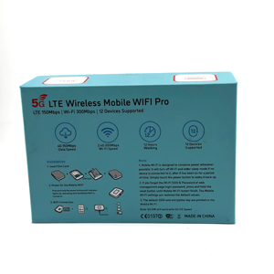 T-elek 3000毫安时电池口袋无线路由器5G 2.4G wi-fi无限互联网户外使用有线数据sim卡插槽 - Product Image 5
