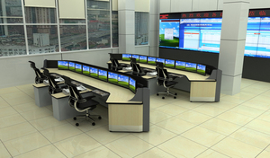 Sala di controllo mobili sala operativa regolabile computer scrivania NOC scrivania scrivania console - Product Image 5