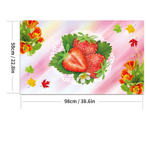 简易单面pp垫桌布纯色一次性定制尺寸激光地垫回收塑料桌垫 - Product Image 5