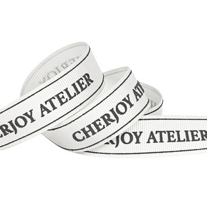 Benutzer definiertes Logo Markenname Gedrucktes gewebtes Band