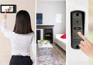 1080P Hd Wifi impermeable conectar TUYA inalámbrico personalizado pantalla táctil sistema de intercomunicación para el hogar Kit de sistema de seguridad - Product Image 4