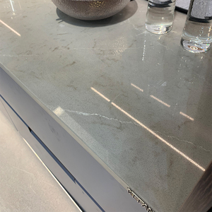 מפעל בסגנון מודרני ישיר קוורץ מלאכותי אבן קוורץ משטח המטבח דלפק עיצוב פופולרי - Product Image 4