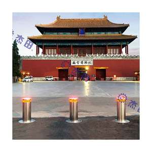 מחיר המפעל תאורה בטיחות bollard חשמלי הידראולי אוטומטי עולה כביש חוסם מערכת חניה הידראולי - Product Image 1