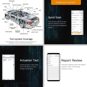 Humzor NexzDAS GND306 Pro Vollsystem-Spezial funktionen Programmierung OBD2 Auto Diagnostic Tool - Product Image 4