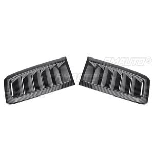 2倍ユニバーサルカーフロントフードボンネット用ベントエアアウトレットカバーVauxhall用オペル用アストラH 2004-2013用コルサD <span class=keywords><strong>VXR</strong></span> 2004-2014