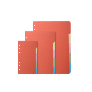 2024 A5 A6 Loose-leaf <strong>Index</strong> <strong>Paper</strong> Journal Agenda Planner <strong>Notebook</strong> Hot Sale 6-Hole School Supplies Customization