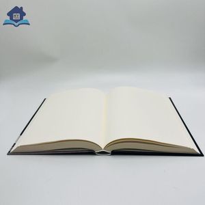 Profesyonel özelleştirme baskı sehpa kitap dekoratif kilit tel ciltli kitap yumuşak boş iç sayfa - Product Image 4