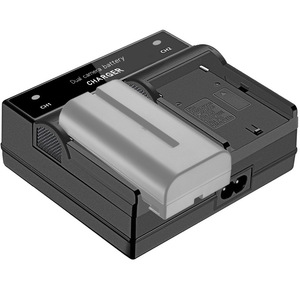 高速充電器USB LCDデュアルNP-F970バッテリーカメラ充電器USBデジタルバッテリー充電器LCDディスプレイ付きソニーNP-F960/F750用 - Product Image 3
